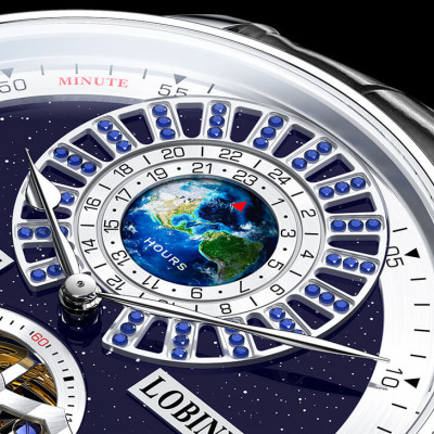 Đồng Hồ Nam LOBINNI No.16038-2 Chính Hãng Fullbox BH 24T Chịu Nước 50m Kính Chống Xước Dây Da Cao Cấp (Máy Cơ Tự Động)