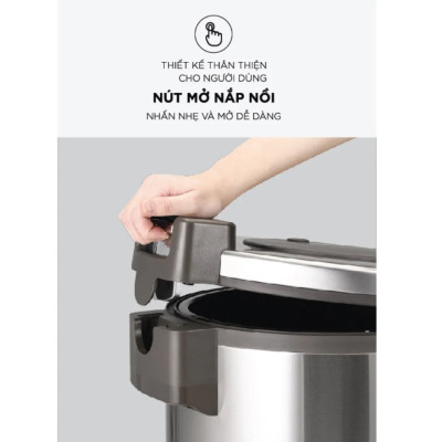 Nồi cơm điện công nghiệp 6,3L Cuckoo CR-3555 - Hàng chính hãng, Bảo hành 24 tháng