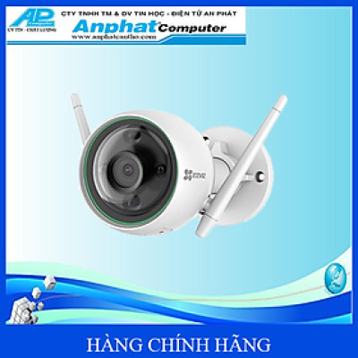 Combo Camera Wi-fi EZVIZ C3N 2MP Ngoài Trời, Có Màu, Kèm Thẻ Nhớ  32GB/64GB - Hàng Chính Hãng