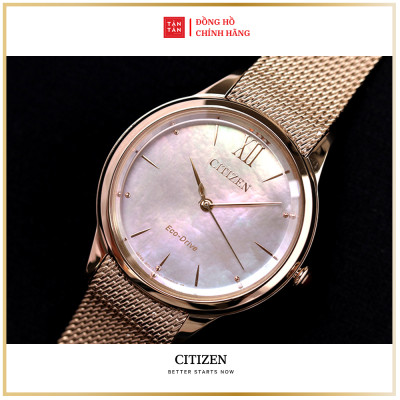 Đồng hồ Nữ Citizen Eco-Drive EM0813-86Y 32.5mm