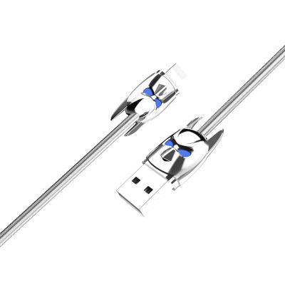  Cáp sạc nhanh 2.4A Hoco U30 cho ai phôn , ai pad dây dài 1,2M - Hàng Chính Hãng