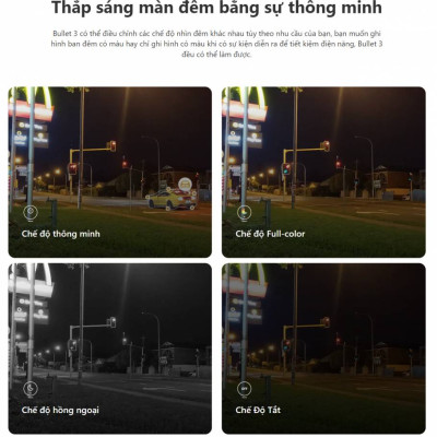 Camera Ngoài Trời IMOU Bullet S3EP 3mpx 2K / 5mpx 3K Siêu Nét, Đủ Loa Mic Đàm Thoại 2 Chiều - Hàng Chính Hãng
