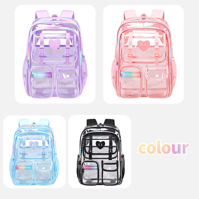 Ba lô trong suốt Ba lô PVC chống thấm nước dành cho cả nam và nữ-HS1324