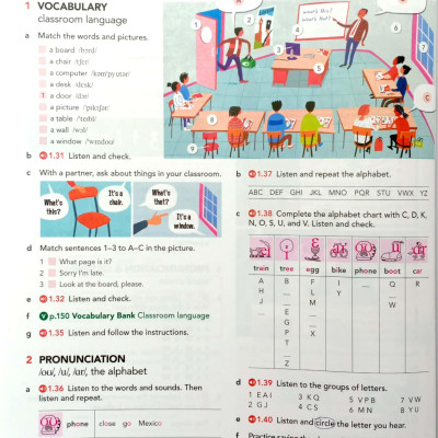 American English File: Level 1: Students Book With Online Practice - 3rd Edition