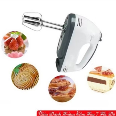 MÁY ĐÁNH TRỨNG TRỘN BỘT 7 CẤP ĐỘ ĐA CHỨC NĂNG HÀNG CHUẨN 