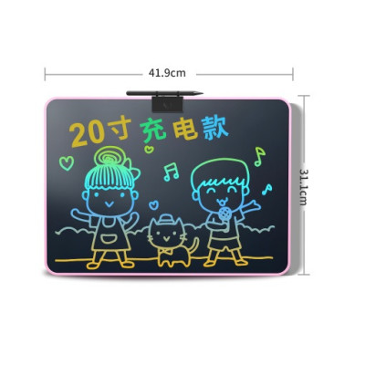 Bảng viết thông minh đa sắc - 20 inch