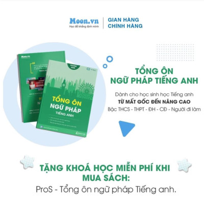 Tổng ôn Ngữ pháp Tiếng Anh - MoonBook