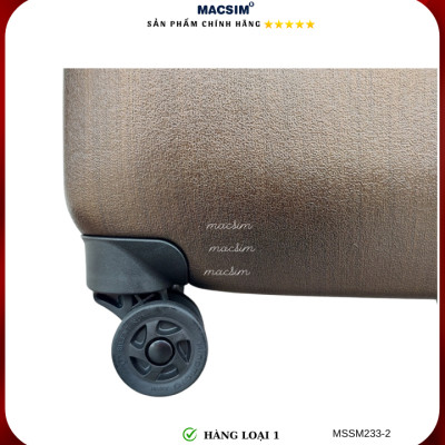 Vali cao cấp Macsim Smooire MSSM233 cỡ 21 inch màu gold - Hàng loại 1