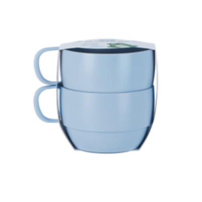 COMBO 2 Cốc nước nhựa cao cấp kiểu thấp Amori 350ml - Chính hãng Inochi