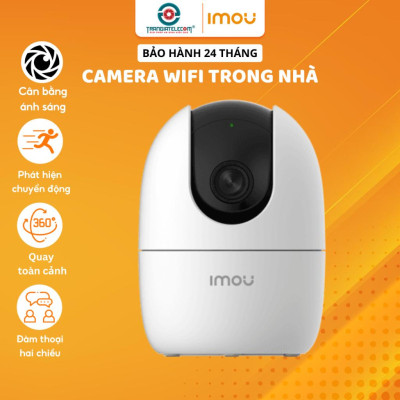 Camera IMOU Wifi A22EP 2MP, A32EP 3MP, A42P 4MP xoay 360 độ đàm thoại 2 chiều - TRANGIATELECOM Hàng chính hãƞg Hàng nhập khẩu