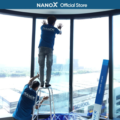 Phim cách nhiệt trong suốt, sáng màu NanoX
