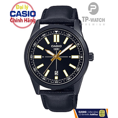 Đồng Hồ Nam Dây Da Casio Standard MTP-VD02BL-1EUDF Chính Hãng - MTP-VD02BL-1E