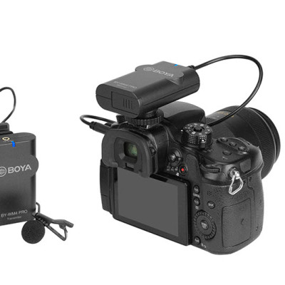 QUÀ TẶNG LÊN TỚI 359K - Micro không dây WM4 Pro K1 (thế hệ mới) sử dụng cho điện thoại, máy quay BY-WM4 PRO Wireless Lavalier Lapel Microphone for iPhone Android Smartphone DSLR Cameras Youtube Recording Streaming Vlog Hàng Chính Hãng