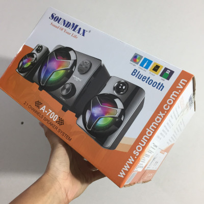 Bộ loa di động 2.1 kết nối AUX / Bluetooth nguồn USB SOUNDMAX A-700 - Hàng chính hãng