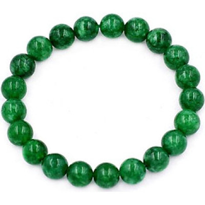 Vòng tay chuỗi Cẩm Thạch Sơn Thủy 8 ly 20 hạt - hợp mệnh Mộc, mệnh Hỏa - Vòng size nhỏ