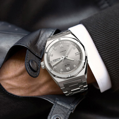 Đồng hồ nam chính hãng IW Carnival IW751G-1 ,Kính sapphire,chống xước,Chống nước30m,BH24 tháng,Máy điện tử(pin),dây da