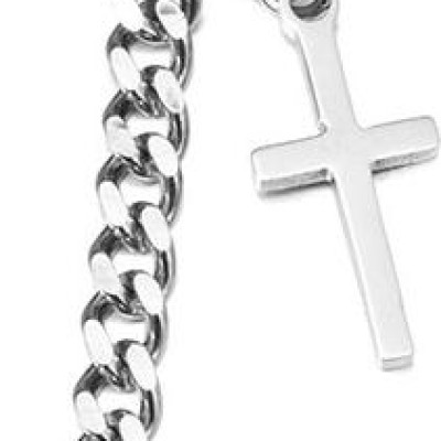 Bông tai dáng ngắn phiên bản đen- trắng trên cả cool ngầu