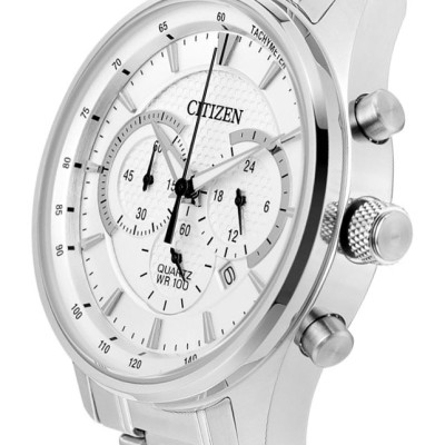 Đồng Hồ Nam Citizen Dây Thép Không Gỉ AN8190-51A - Mặt Trắng
