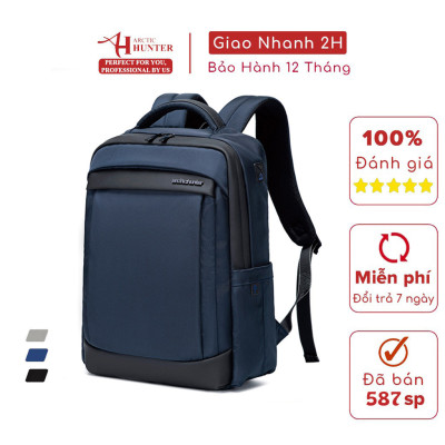Balo laptop Arctic Hunter chất liệu Oxford chống nước, có cổng USB - B00478