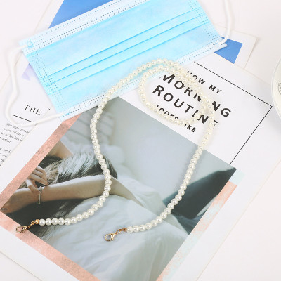Dây đeo khẩu trang đeo mắt kính chuỗi hạt châu chống rơi rớt thất lạc dây giữ kính fashion trend new idol Hàn Quốc