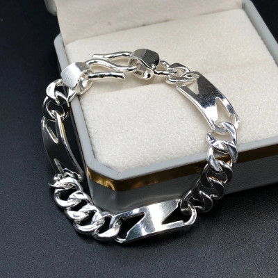 Lắc Tay Nam Bạc Ta Đơn Giản N Nam Tính BẠC HIỂU MINH LTN035