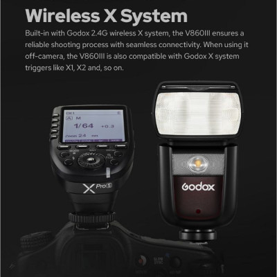 Đèn Flash Godox V860III cho máy ảnh Sony Hàng Chính Hãng