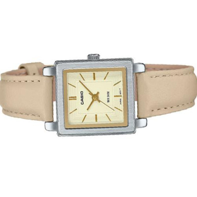 Đồng Hồ Nữ Dây Da Casio Standard LTP-E176L-5A Chính Hãng | LTP-E176L-5AVDF