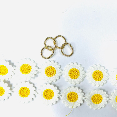 PHỤ KIỆN NỮ HANDMADE CAO CẤP MÀU VÀNG KIM MÃ 04 LẤP LÁNH