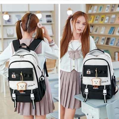 Balo thời trang phong cách Hàn Quốc dày dặn chống thấm nước dùng cho đi học, đi chơi - BEE GEE – BLTT9058A