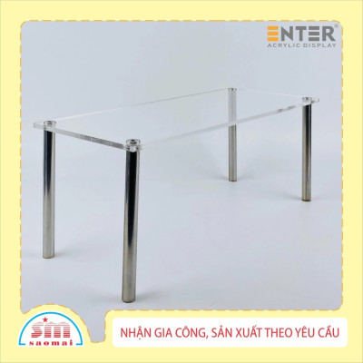 Kệ trưng bày mica Enter TBNS16 38x15x15cm liên kết bulon
