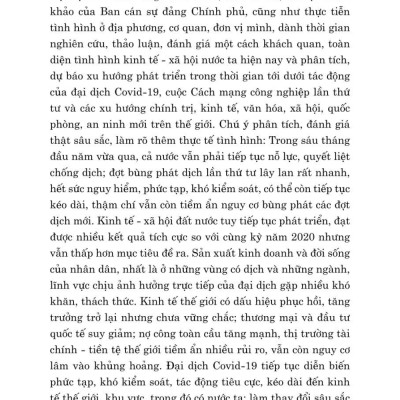 Biến thách thức thành cơ hội. Quyết tâm đột phá đưa đất nước phát triển nhanh, bền vững (bản in 2024)
