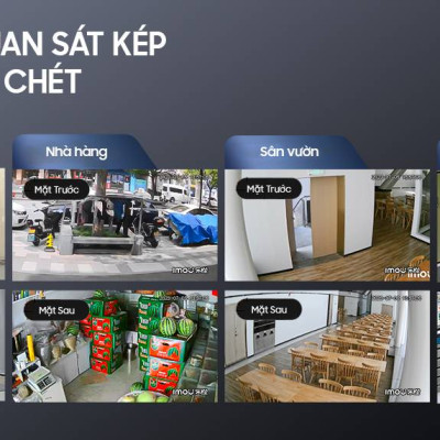 Camera IMOU Ngoài Trời Cruiser Dual 10mpx / 6mpx  IPC-S7XP - Hàng Chính Hãng