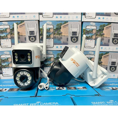 Camera WiFi Yoosee 2 Mắt Ngoài Trời, Xem 2 Màn Hình Cùng Lúc, Giám Sát Ngoài Trời Chống Nước IP66 - Hàng nhập Khẩu