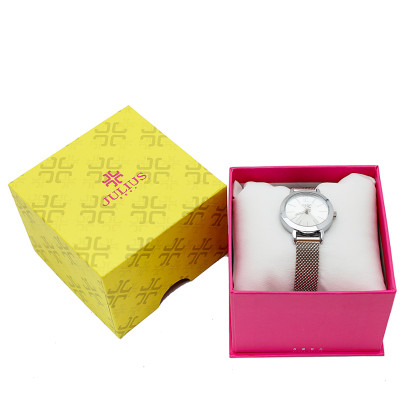 Đồng Hồ Nữ Dây Kim Loại Julius JA-732 - Bạc