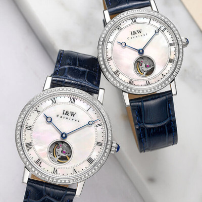 Đồng hồ nam chính hãng IW CARNIVAL IW626G-1 Kính sapphire ,chống xước ,Chống nước 30m ,Bảo hành 24 tháng,Máy cơ (Automatic),dây da cao cấp