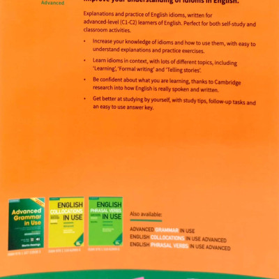 English Idioms In Use Advanced Book With Answers (Vocabulary In Use)