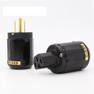 Bộ Đầu Jack Nguồn Âm Thanh Dùng Cho Amplifer JAPAN - Jack nguồn P029-C029 - Hàng Nhập Khẩu