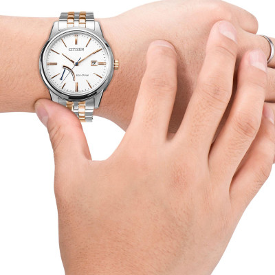 Đồng Hồ Nam Citizen Dây Thép Không Gỉ AW7004-57A - Mặt Trắng (Sapphire)