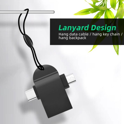 Đầu Chuyển Đổi OTG Cổng Type-C Sang USB 3.0 - Chất Liệu Vỏ Kim Loại Cáp OTG USB Type C to USB 3.0 Đầu Chuyển Đổi USB OTG Type C Tốc Độ Cao Tương Thích Với Điện Thoại Máy Tính Type C Micro Usb sang Usb 3.0 cao cấp tiện dụng Hàng Nhập Khẩu