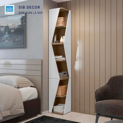 Kệ Gỗ Đa Năng Thiết Kế Tối Giản Hiện Đại, Tiện Dụng Thương Hiệu SIB Decor KS2554