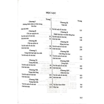 Bài tập Hoá học vô cơ, Quyển II, Lý thuyết đại cương về hoá học (Trả lời câu hỏi và giải bài tính)