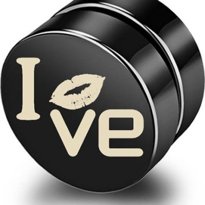 Bông tai nam châm LOVE
