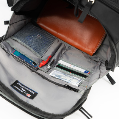 Ba lô Laptop LUGBRO CITY 2 (Đen lưới)