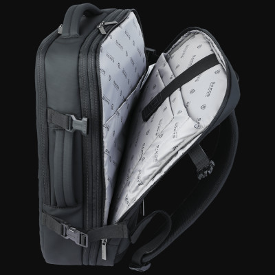 Balo Du Lịch Laptop 15.6 Inch SAKOS PLENA Có Thể Mở Rộng - Hàng Chính Hãng