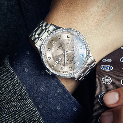 Đồng Hồ Nam I&W Carnival 615G4 Chính Hãng Full Box Chống Nước Kính Chống Xước Dây Thép Cao Cấp BH 24T (Máy Cơ Tự Động)