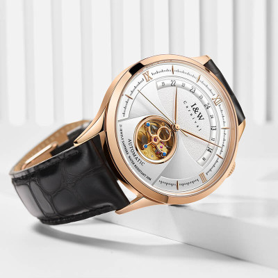 Đồng hồ nam chính hãng IW CARNIVAL IW525G-2 Kính sapphire ,chống xước,Chống nước 30m ,Bảo hành 24 tháng,Máy cơ (Automatic),Dây da cao cấp,thiết kế lộ cơ thể thao