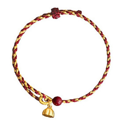 VÒNG TAY DÂY CHỈ ĐỎ ĐÀI SEN AN YÊN - TÂM BÌNH AN