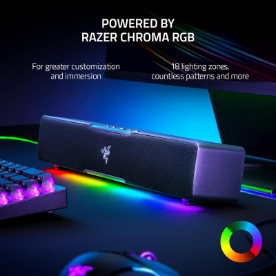 Razer Leviathan V2 X Dàn âm thanh chơi game PC - Hàng nhập khẩu