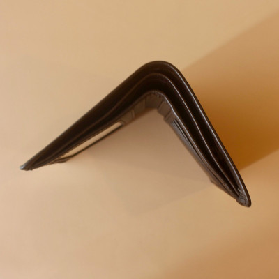 Ví/ Bóp Nam Dáng Đứng Màu Nâu Dành cho Nam Da Bò Cao Cấp, Thiết Kế Tinh Tế, Thời Trang 2020 - ORCO (Kích thước 12 cm x 9 cm)