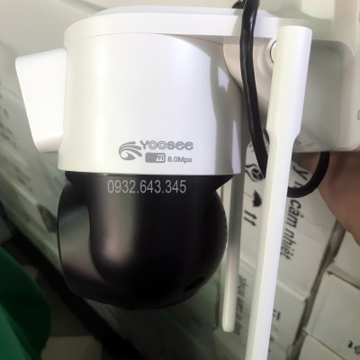 Camera IP WiFi Yoosee R3 Có 3 Mắt Ngoài Trời Xem 3 Màn Hình Cùng Lúc, Độ Phân Giải 8.0Mpx - Hàng Chính Hãng